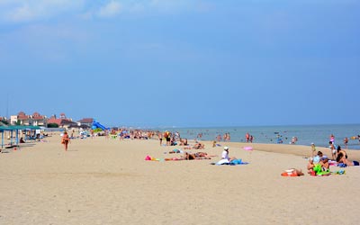 Кароліно-Бугаз пляж, море, фото