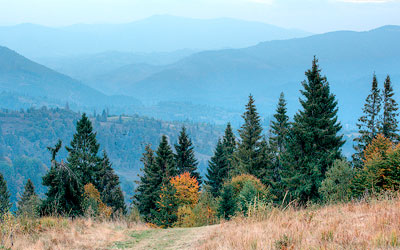 Славське, фото гірськолижного курорту в Карпатах