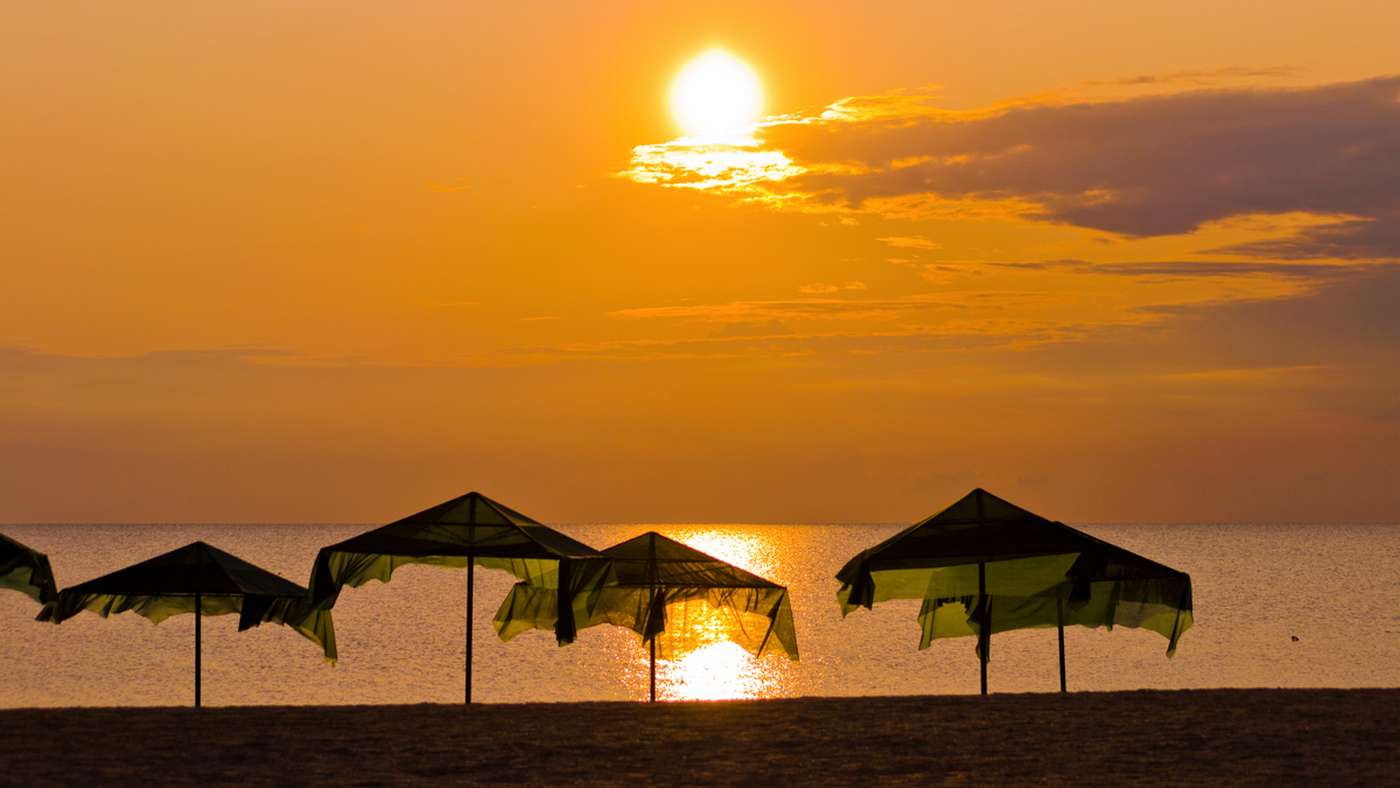 Відпочинок на Арабатській стрілці 2022, Азовське море