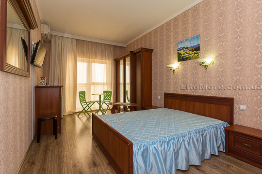 Затока, фото номера базы отдыха Эллада