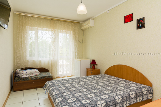 Затока, фото номера базы отдыха Эллада