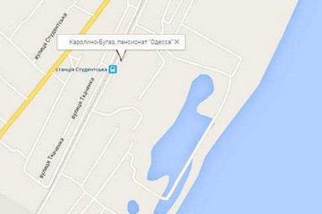 Карта Кароліно-Бугаз Одеса