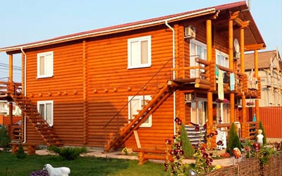 Затока приватний сектор, будинок біля моря, фото