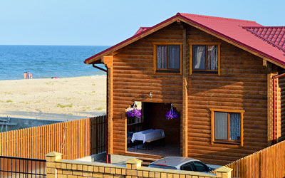 Готелі України: Грибівка фото котеджу Ніколь