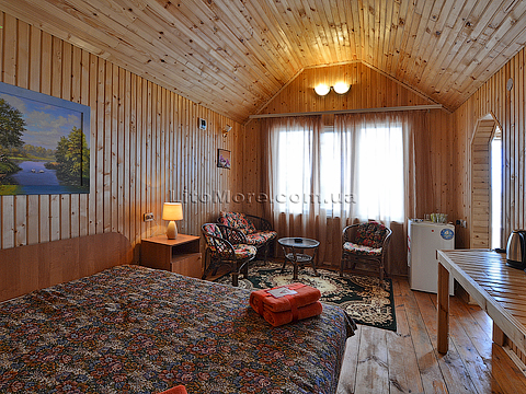 Затока, база отдыха, фото номера