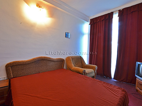 Затока, база отдыха, фото номера