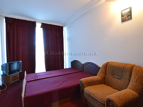 Затока, база отдыха, фото номера