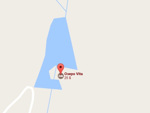 Карта Пилипец, Нижний Студеный Озеро Вита