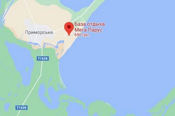 Карта Приморське Мега Парус