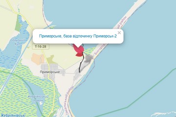 Карта Приморське Приморськ 2