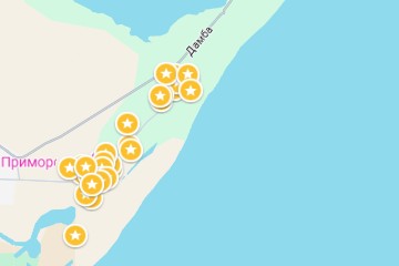 Карта Приморське Приморье