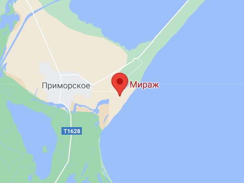 Карта Приморське Міраж