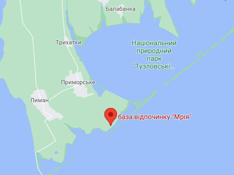 Карта Рассейка Мрия