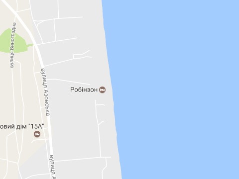 Карта Генгорка Робинзон