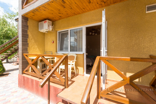 Затока, база отдыха, фото номера