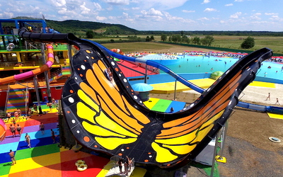 Косино аквапарк в Карпатах