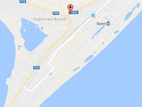 Карта Кароліно-Бугаз