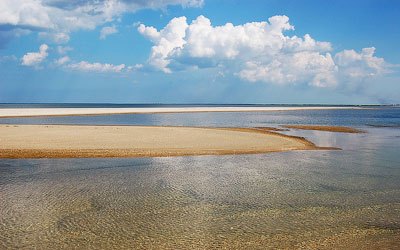 Приморське пляж, море в Приморському