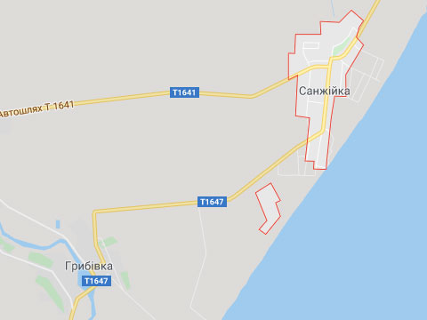 Карта Санжейки