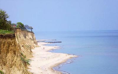 Санжійка, пляж, море, фото