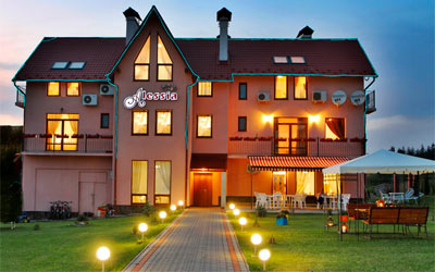 Готелі України, Східниця, фото вілли Алеся