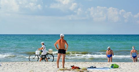 Блакитне, фото курорту