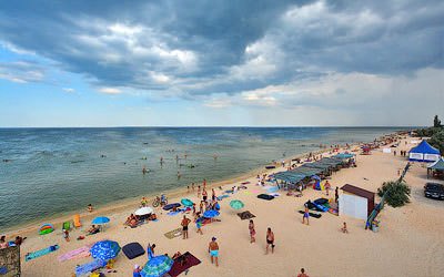 Відпочинок в Херсонській області, Арабатська стрілка, Генгірка, фото курорту в Херсонській області