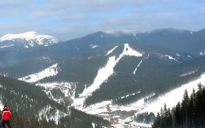 Славське, фото гірськолижний курорт України, Карпати